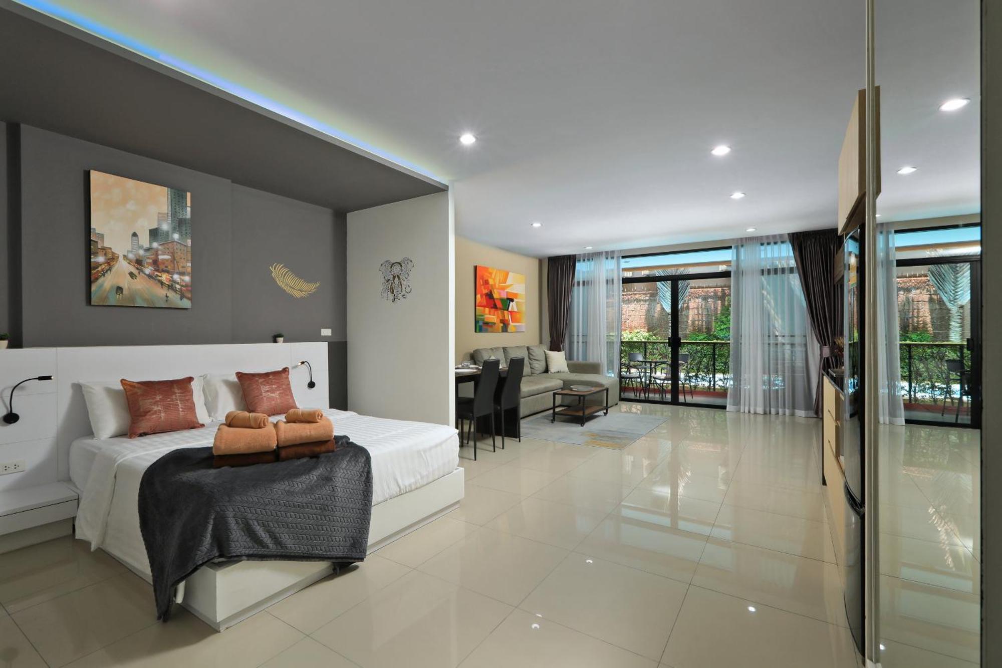 Spacious Studio On Naiharn Beach By Capital Pro Apartment Phuket Luaran gambar